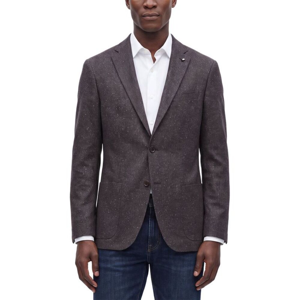 Corneliani Mens  Cc Collection Wool & Silk-Blend Blazer, Grey